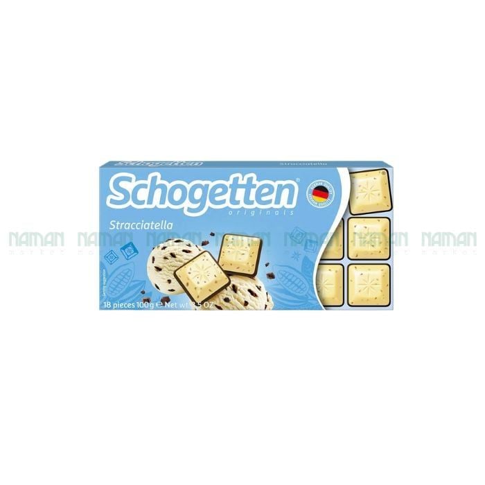 Chocolate Vị Kem Ý Stracciatella Schogetten 100G