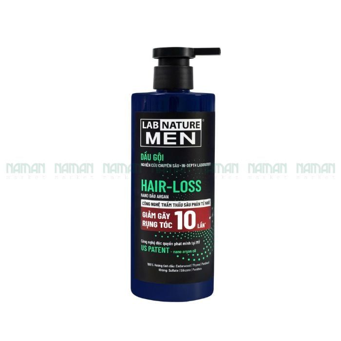 Men Shampoo Hair-Loss Lab Nature 470Ml