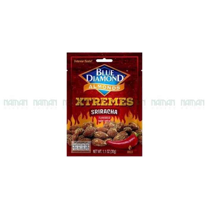 Almonds Roasted Sriracha Blue Diamond 30G
