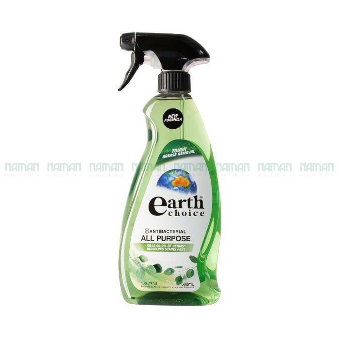 Detergent Spray Multi Purposes Antibacterial Earth Choice 600Ml