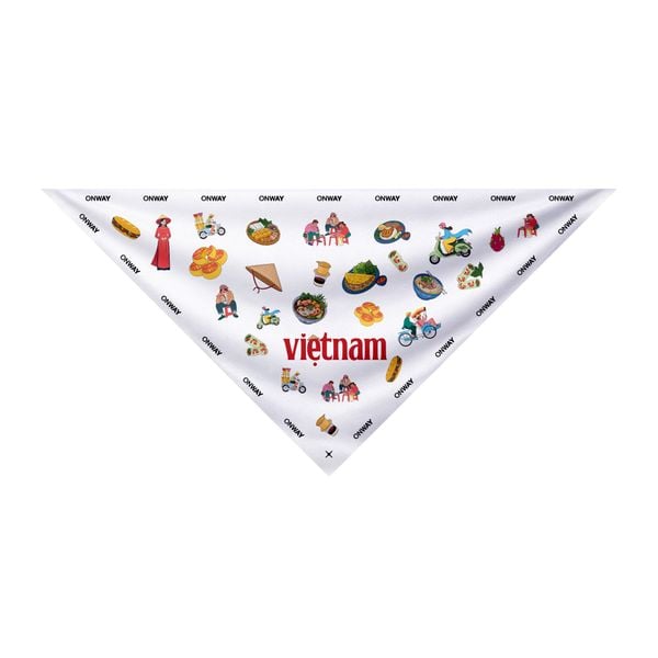 VIETNAM FOOD BANDANA U6407