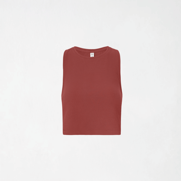 RIB CROPTOP O12056 WOMEN