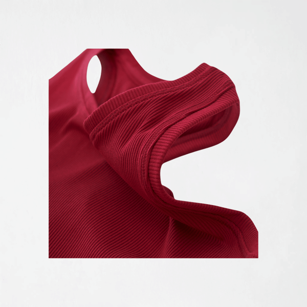 RIB CROPTOP O12056 WOMEN