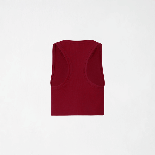 RIB CROPTOP O12056 WOMEN