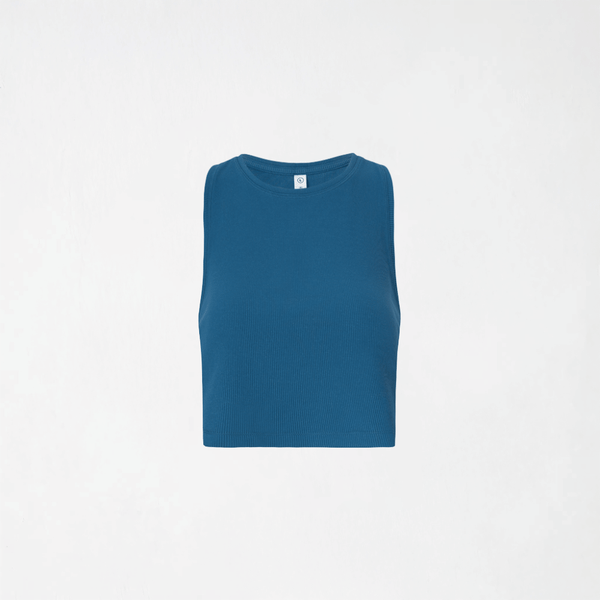 RIB CROPTOP O12056 WOMEN