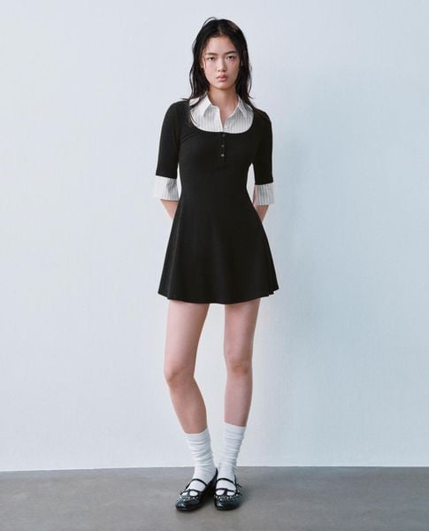 Đầm sơ mi mini
