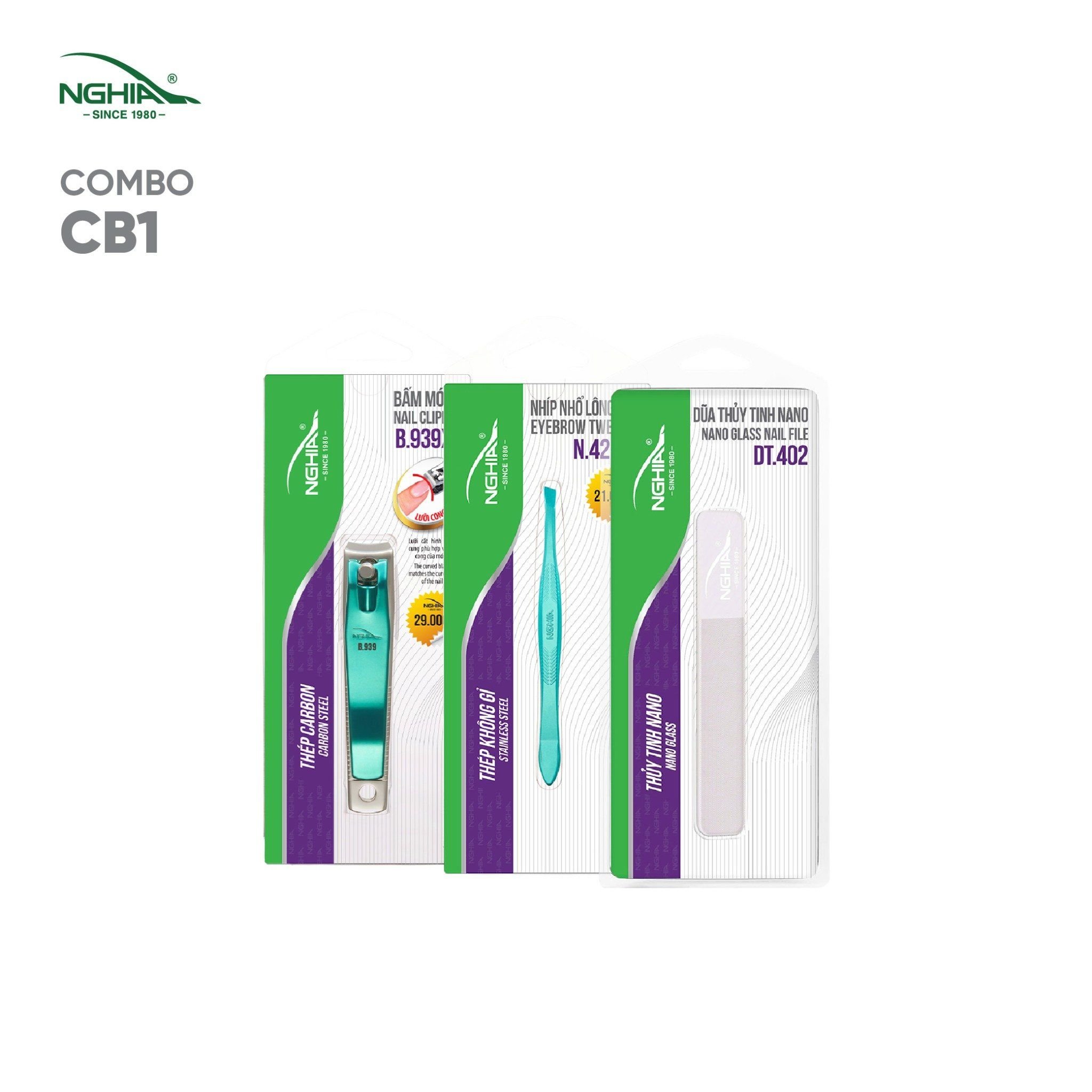 Combo Sành điệu tiện ích gọn nhẹ Kềm Nghĩa CB01