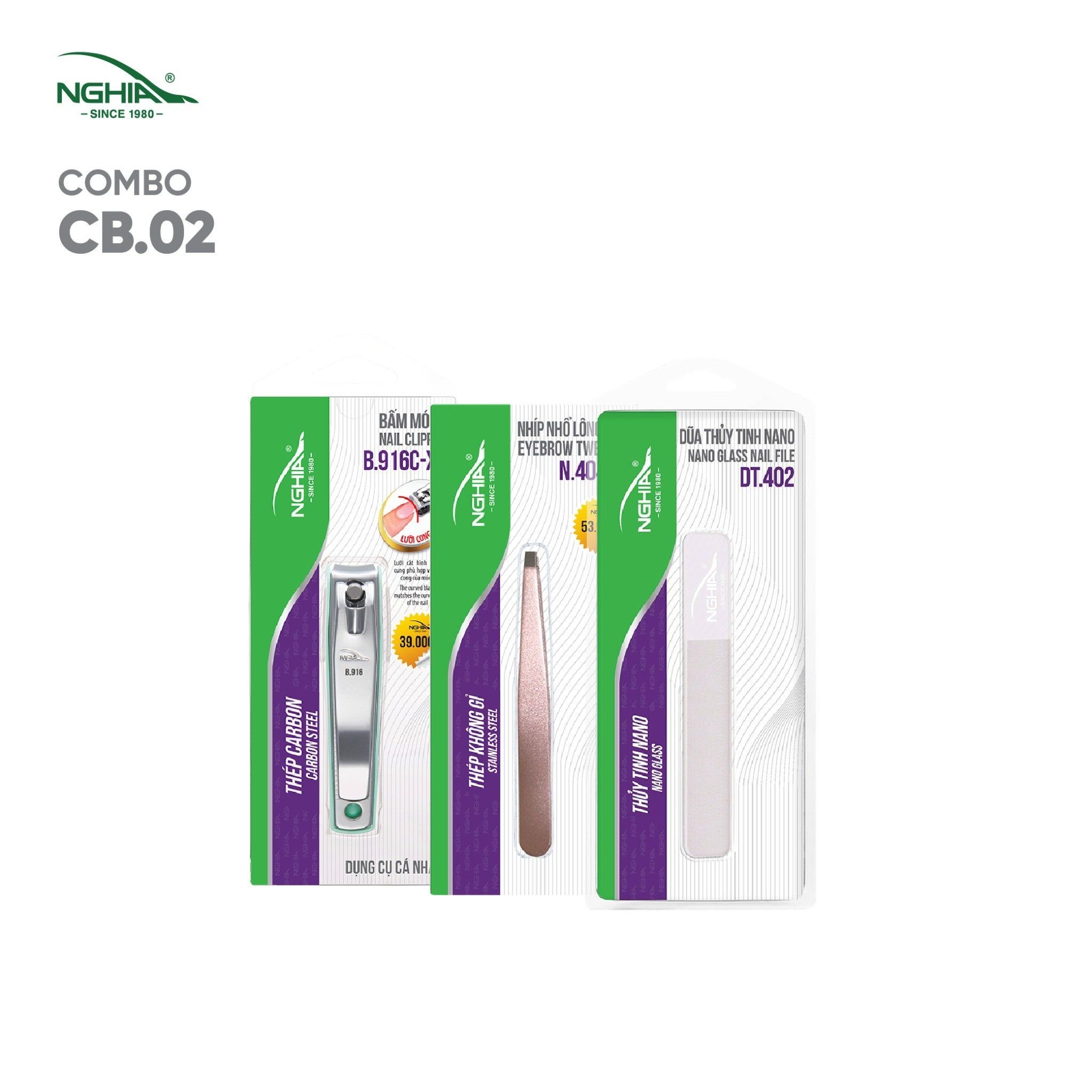 Combo Sành điệu tiện ích gọn nhẹ Kềm Nghĩa CB02
