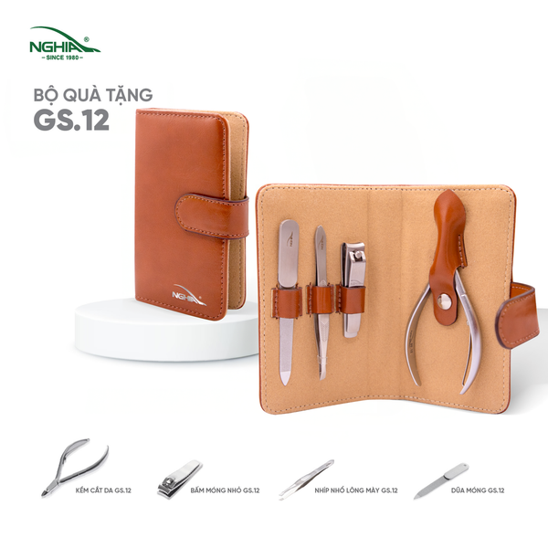 Bộ quà tặng chăm sóc thiết yếu Kềm Nghĩa GS.12