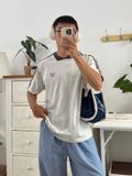 NOOBITA - Ao thun tay ngắn raglan sọc tay 8378
