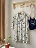 NOOBITA - Sơ mi họa tiết đi biển 8381