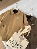 NOOBITA - Áo khoác kaki nút bấm 8148