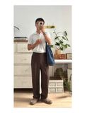 NOOBITA - Quần tây xếp ly lưng chun sau 8390