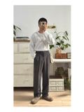 NOOBITA - Quần tây xếp ly lưng chun sau 8390
