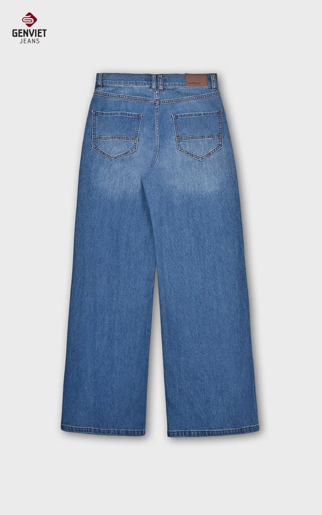 Quần Jeans Nữ Suông