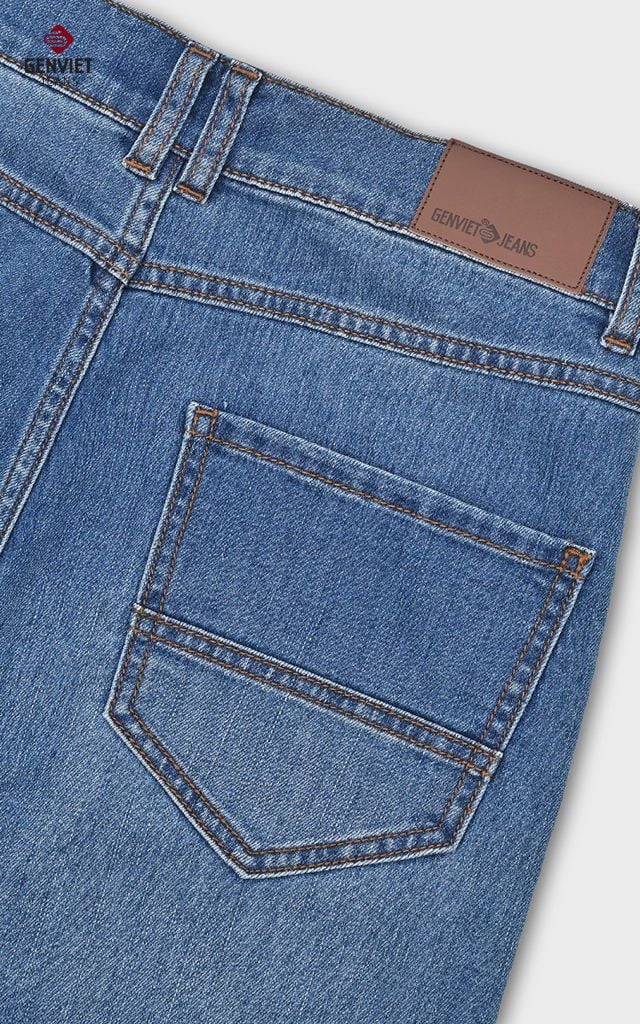 Quần Jeans Nữ Suông