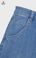 Quần Jeans Nữ Suông