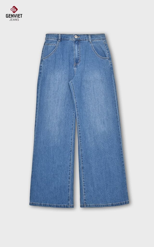 Quần Jeans Nữ Suông