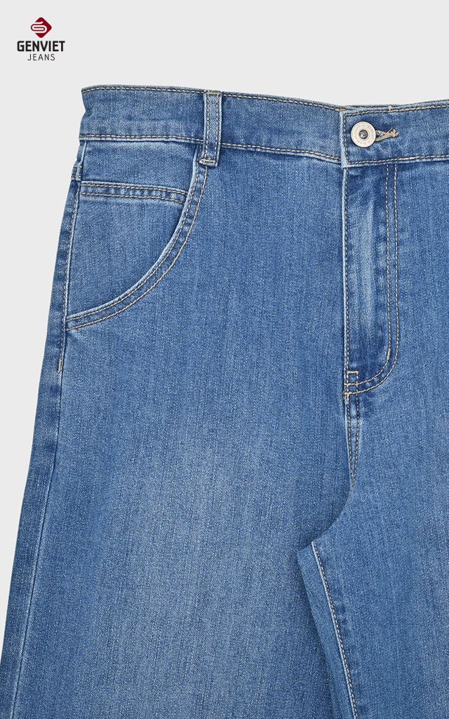 Quần Jeans Nữ Suông