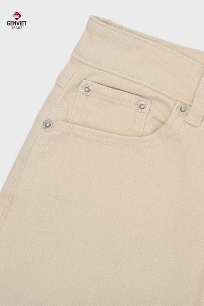 Quần Dài Jeans Nữ Suông Vừa