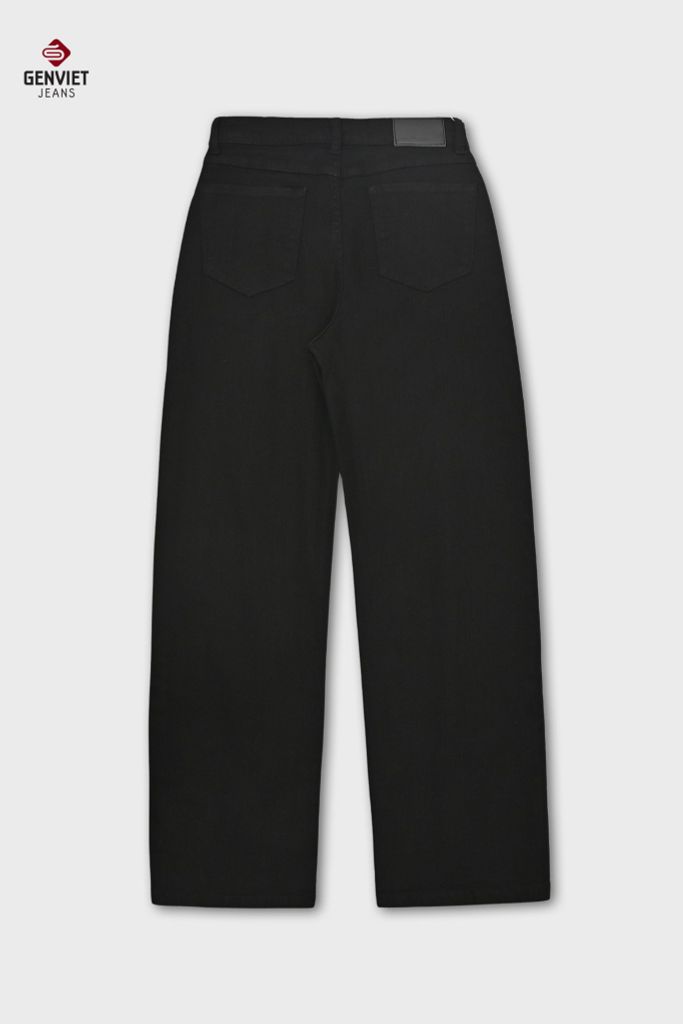 Quần Dài Jeans Nữ Suông Vừa