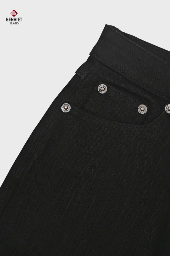 Quần Dài Jeans Nữ Suông Vừa