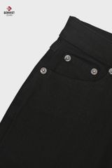 Quần Dài Jeans Nữ Suông Vừa