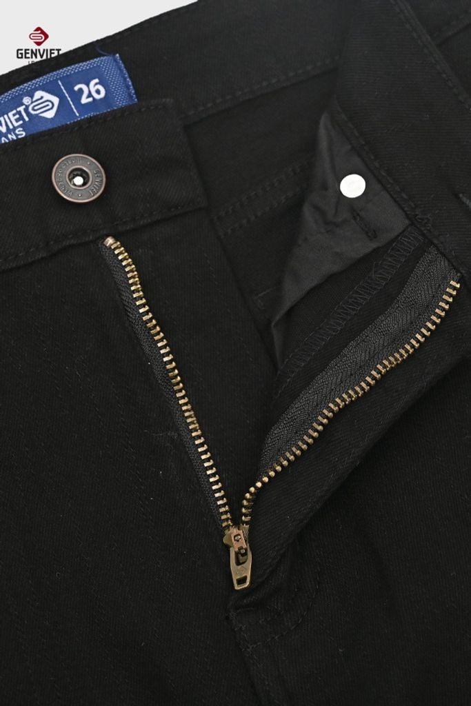 Quần Dài Jeans Nữ Suông Vừa