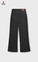 Quần Jeans Nữ Suông Vảy