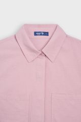 Áo Sơmi Cộc Tay Nữ Croptop