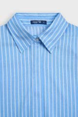 Áo Sơmi Dài Tay Nữ Dáng Croptop