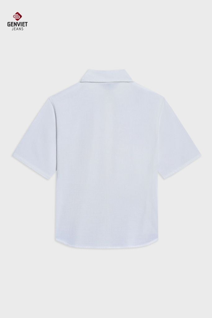 Áo Sơmi Cộc Tay Nữ Croptop