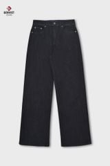 Quần Dài Jeans Nữ Suông Vừa