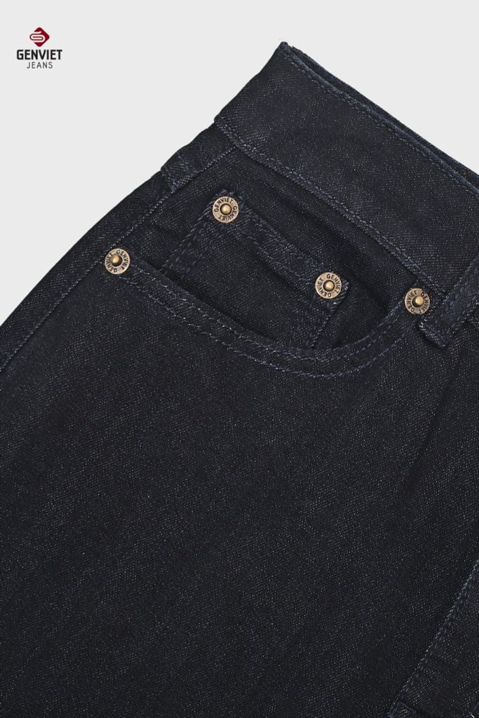 Quần Dài Jeans Nữ Suông Vừa