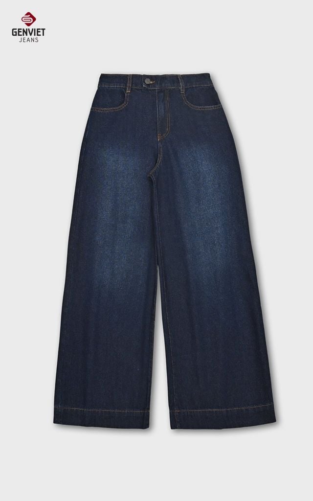 Quần Jeans Nữ Ống Suông