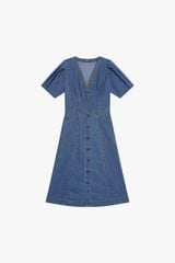 Đầm Jean Chữ A Nữ