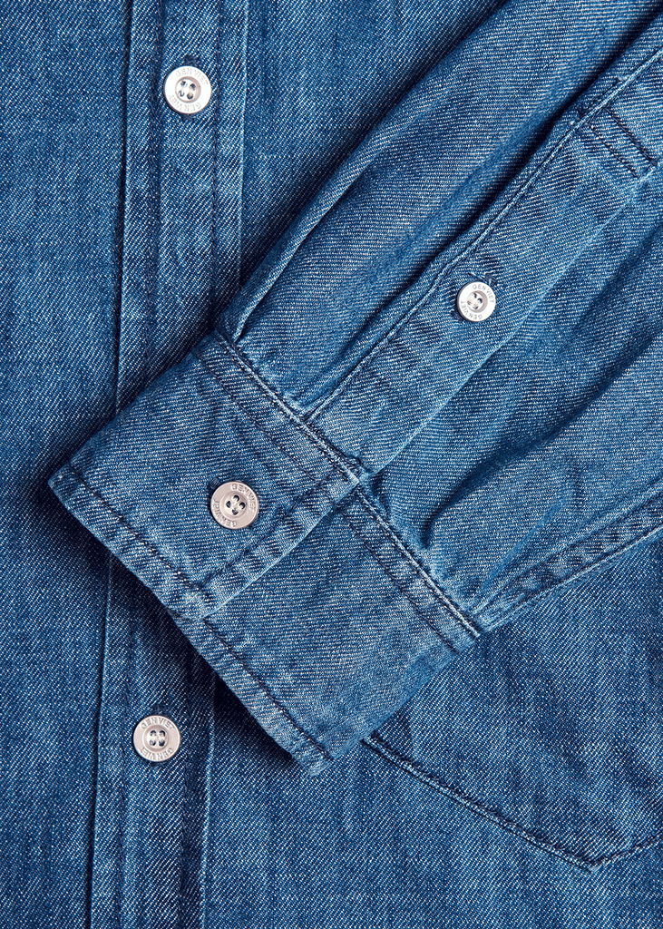 Sơmi Dài Tay Jean Nam