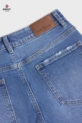 Quần Dài Jeans Nữ Ống Đứng