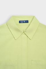 Áo Sơmi Cộc Tay Nữ Croptop