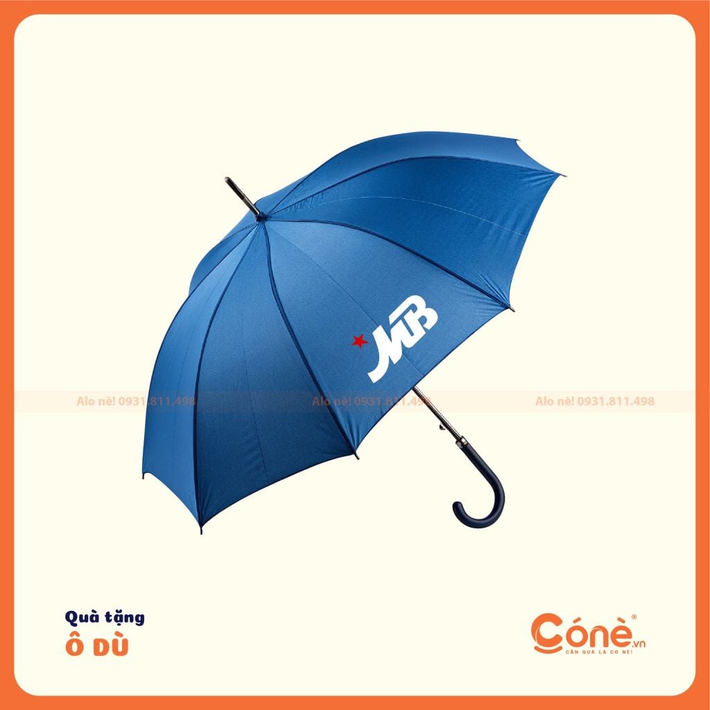 Ô Dù Đồng Hành Cone | Ô Dù Cán Cong