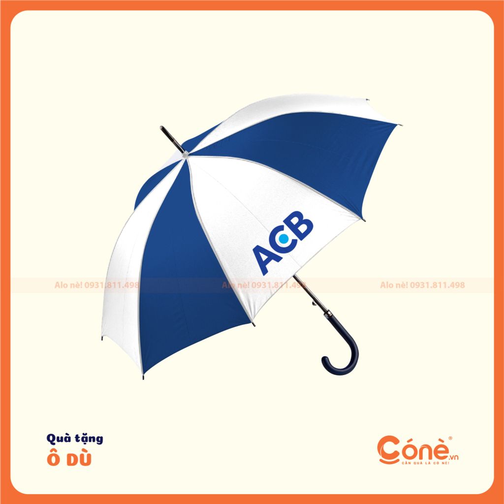 Ô Dù Đồng Hành Cone | Ô Dù Cán Cong