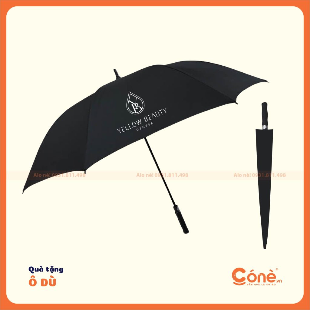 Ô Dù Niềm Tin Cone | Ô Cán Thẳng In Logo