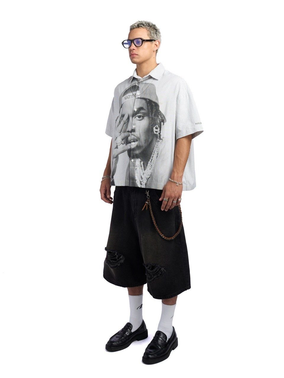 HADES FADE OUT WOVEN SHIRT