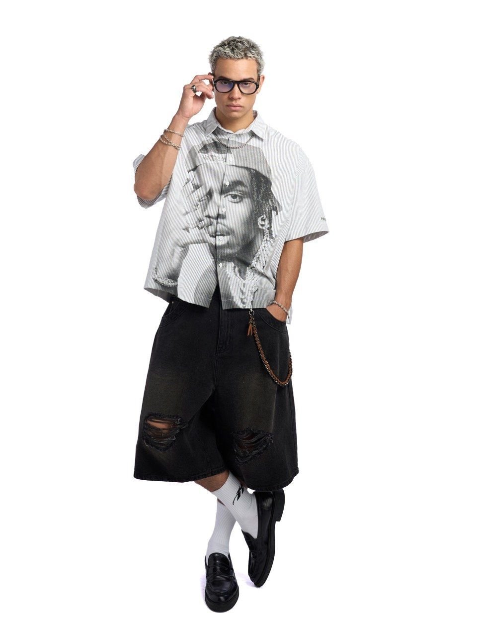 HADES FADE OUT WOVEN SHIRT