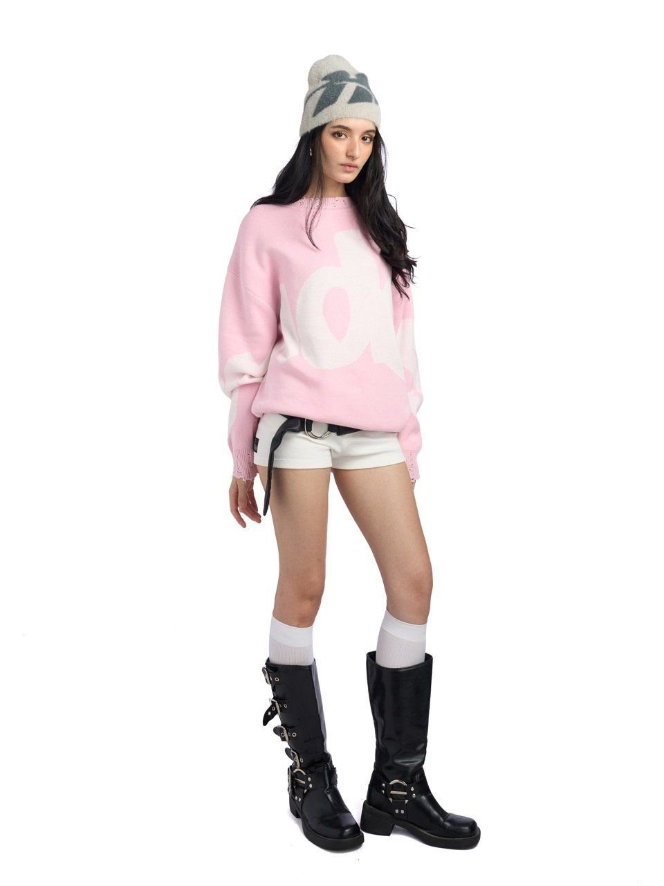 HADES REBEL SWEATER KNIT - PINK