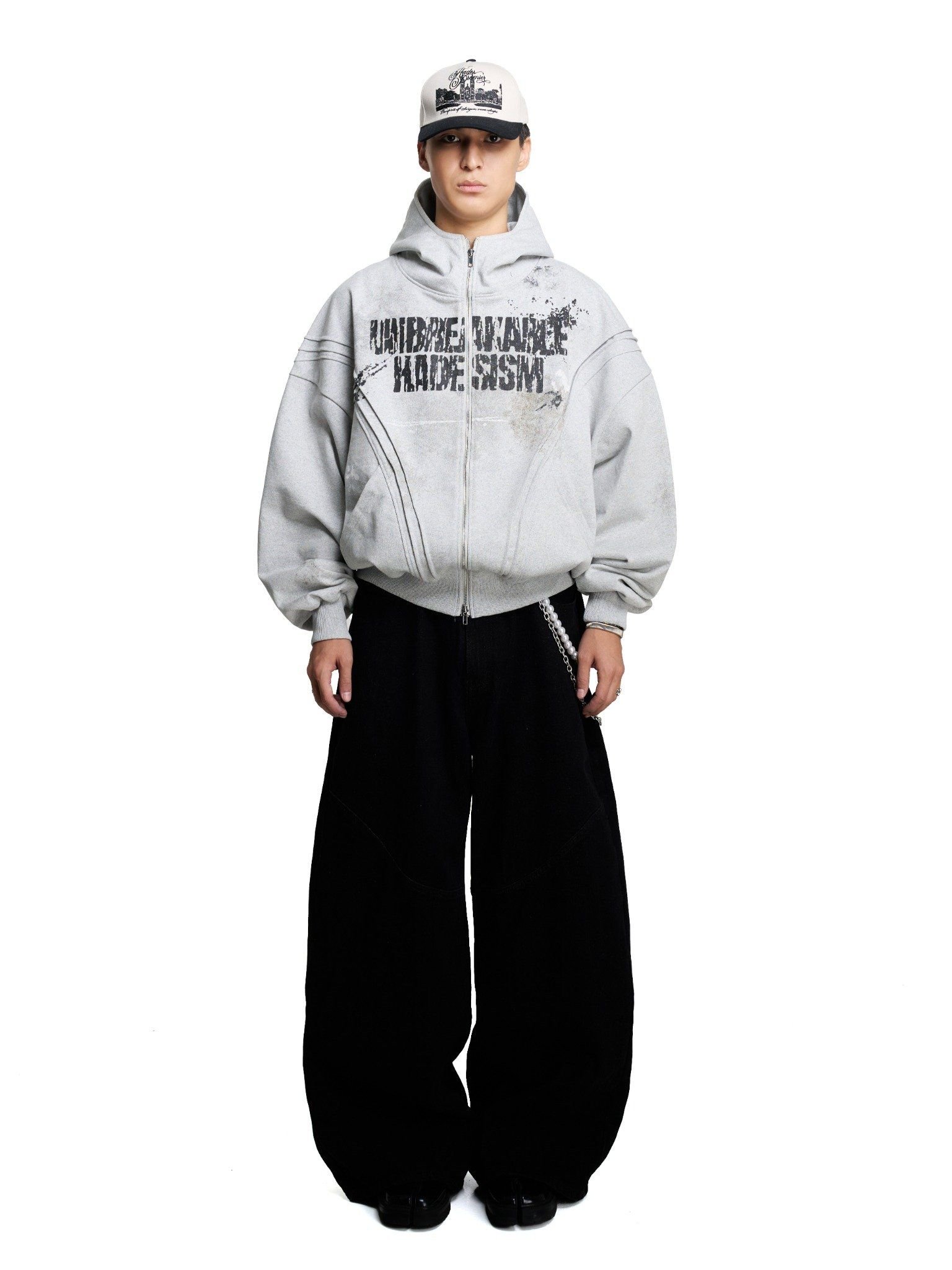 HADES ROCK SOLID ZIP HOODIE