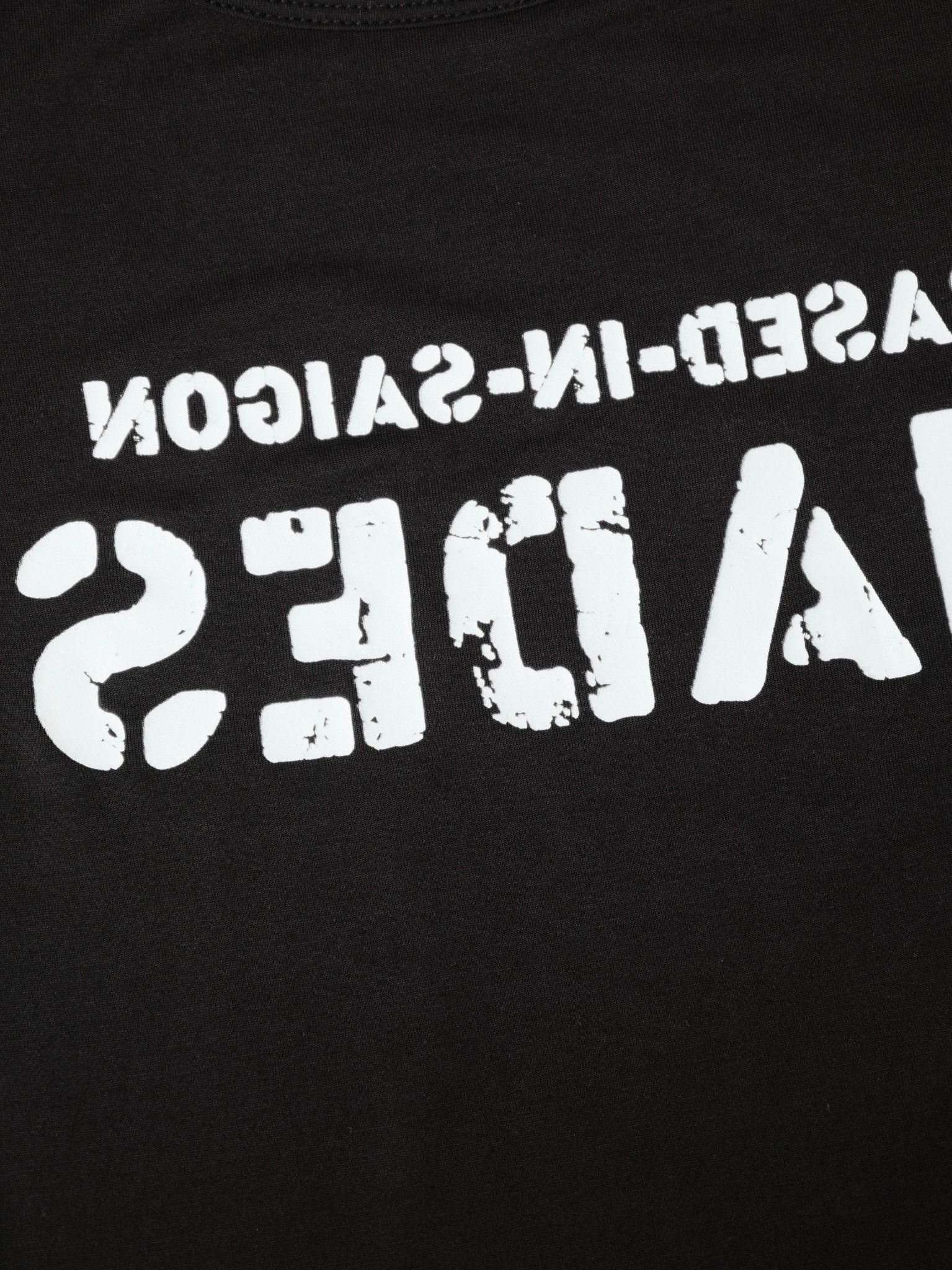 HADES INVERTED TEE - BLACK