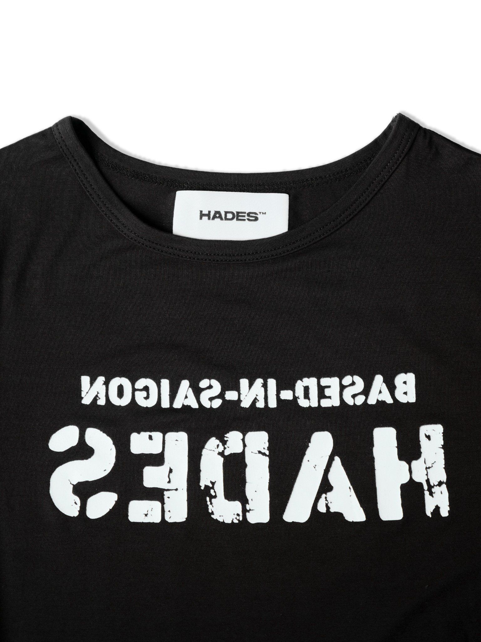 HADES INVERTED TEE - BLACK