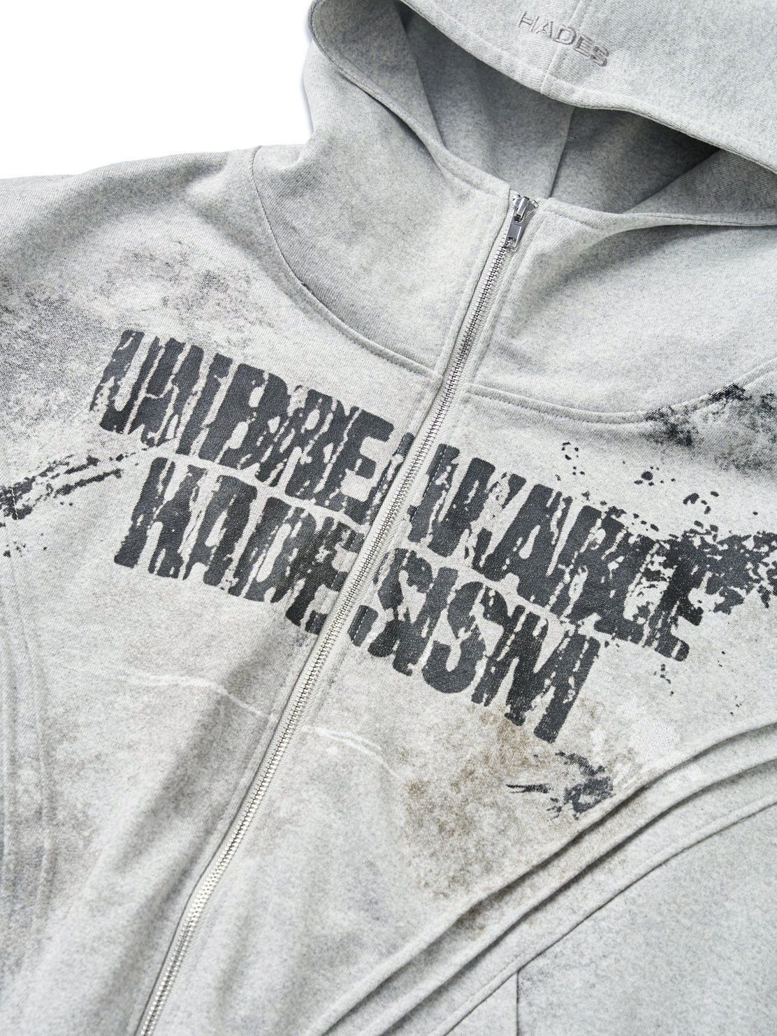HADES ROCK SOLID ZIP HOODIE