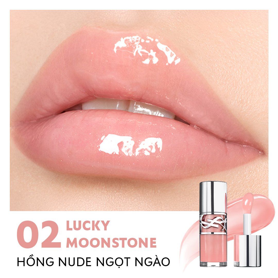 A973_DEAL 9: SON BÓNG THỜI THƯỢNG YSL LOVESHINE PLUMPING LIP OIL GLOSS